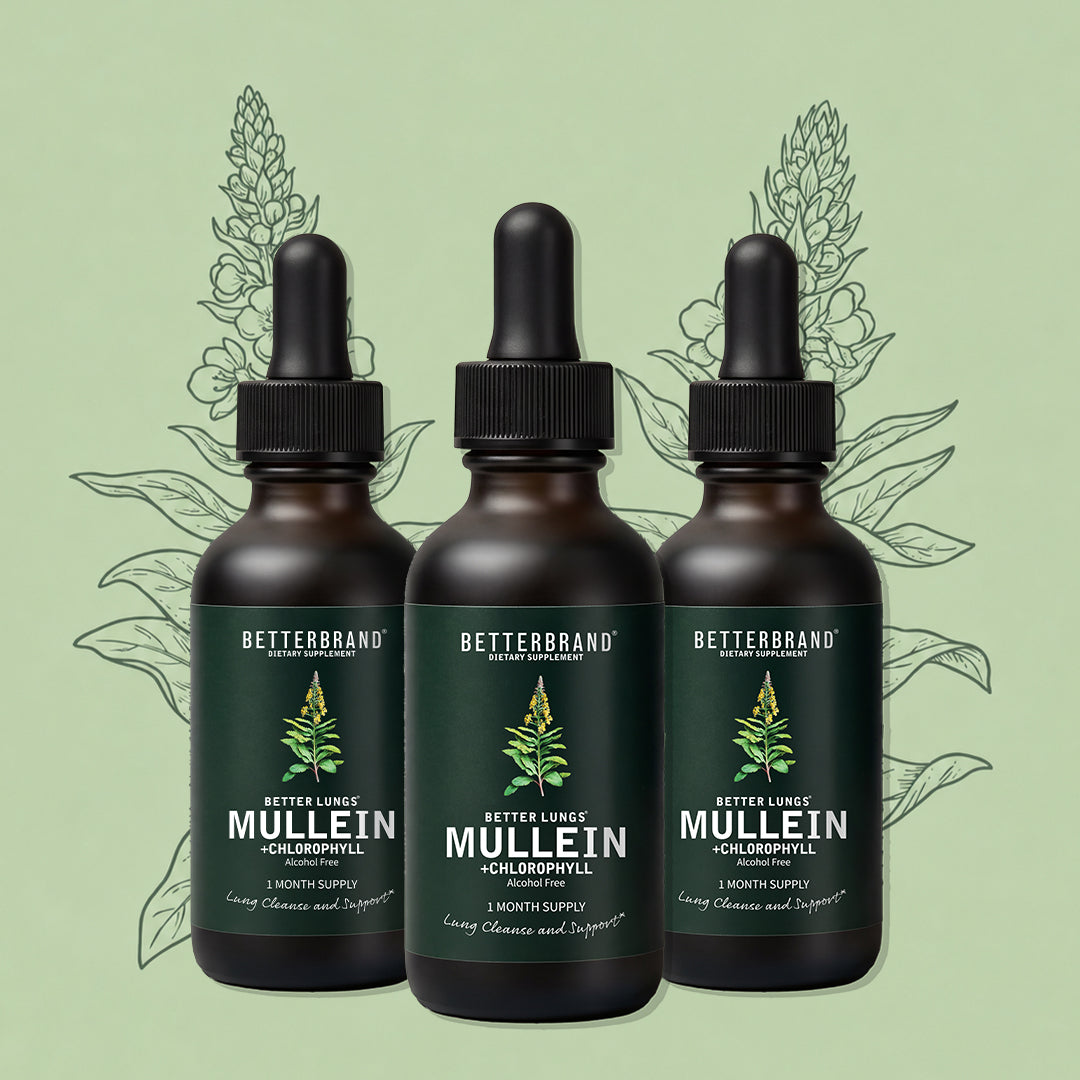 BetterLungs Mullein + Chlorophyll tincture